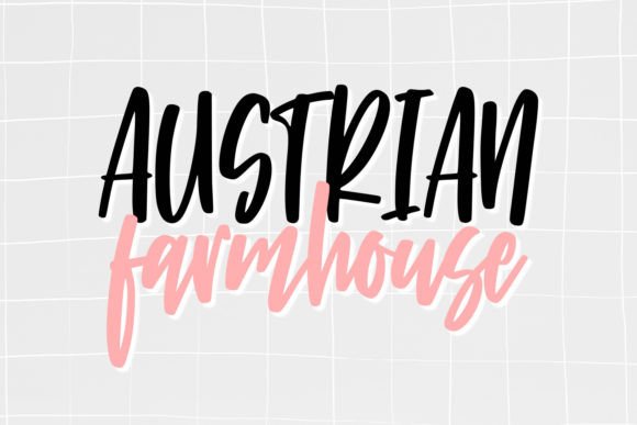 Austrian Farmhouse Font - Featured Image
