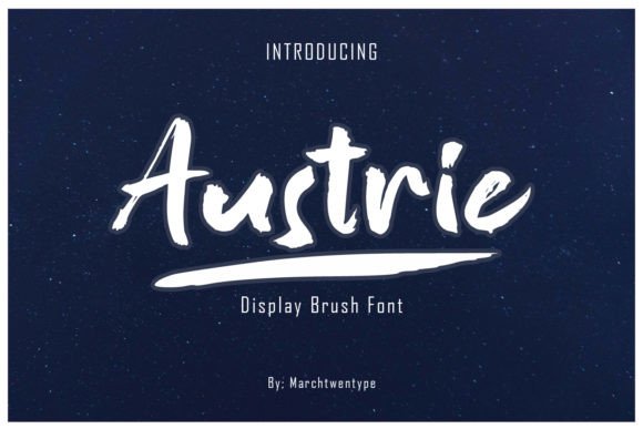Austrie Font - Featured Image