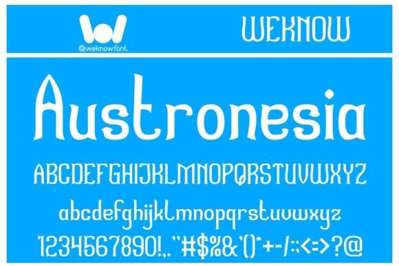 Austronesia Font - Featured Image
