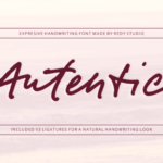 Autentico Font - Featured Image