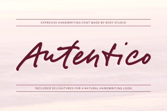 Autentico Font - Featured Image
