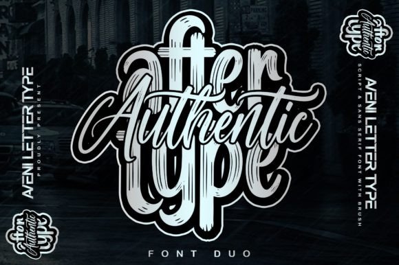 Authentic After Type Font - Featured Image