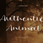 Authentic Animal Font - Featured Image