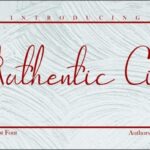 Authentic City Font - Featured Image