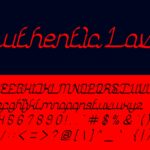 Authentic Love Font - Featured Image