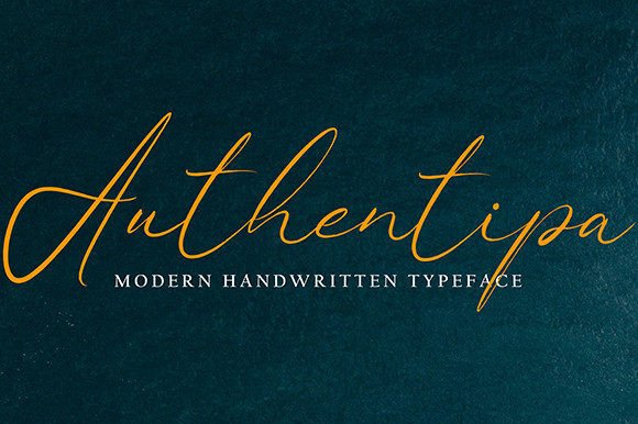 Authentipa Font - Featured Image