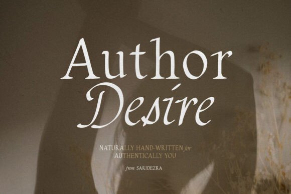 Author Desire Font - Featured Image