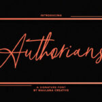 Authorians Font - Featured Image