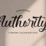 Authority Font - Featured Image