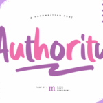Authority Font - Featured Image