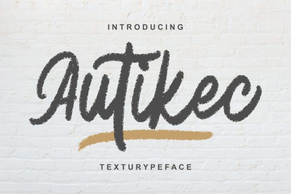 Autikec Font - Featured Image