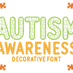 Autism Awareness Font - Featured Image