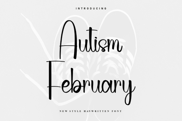 Autism February Font - Featured Image