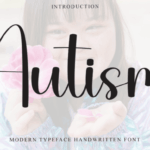 Autism Font - Featured Image