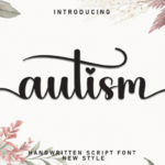 Autism Font - Featured Image