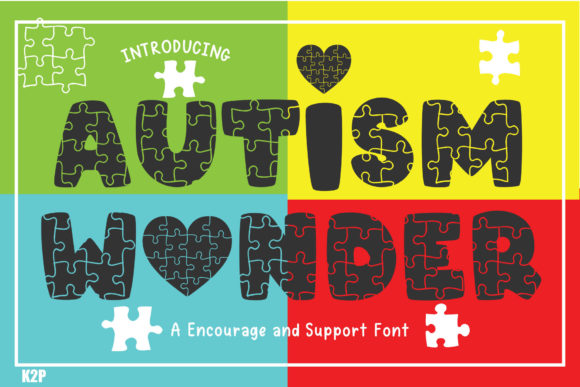 Autism Wonder Font - Featured Image