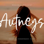 Autneys Font - Featured Image