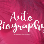Autobiography Font - Featured Image