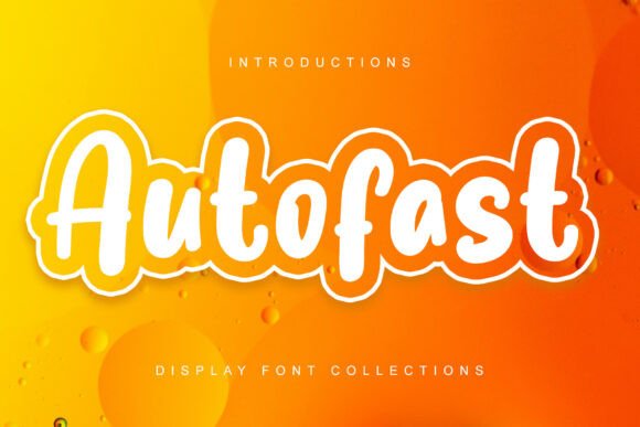 Autofast Font - Featured Image