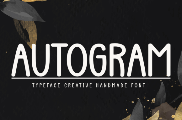 Autogram Font - Featured Image