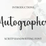Autographer Font - Featured Image