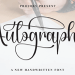 Autography Font - Featured Image