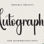 Autography Font - Featured Image