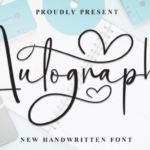 Autography Font - Featured Image