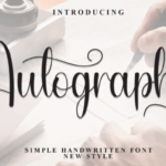 Autography Font - Featured Image