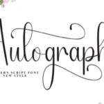 Autography Font - Featured Image