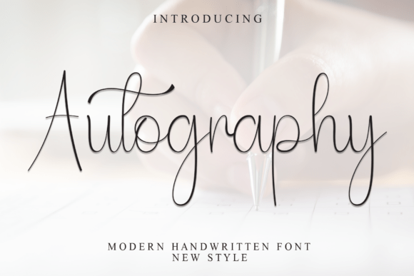 Autography Font - Featured Image