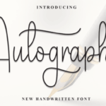 Autography Font - Featured Image