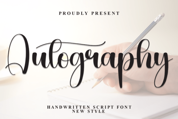 Autography Font - Featured Image