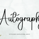 Autography Font - Featured Image