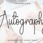 Autography Font - Featured Image