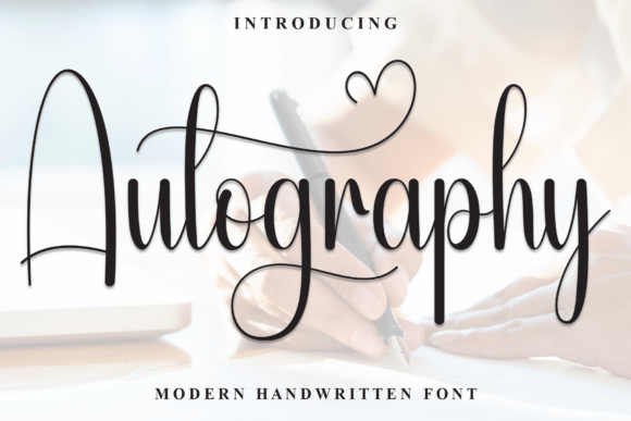 Autography Font - Featured Image