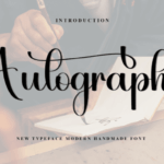 Autography Font - Featured Image