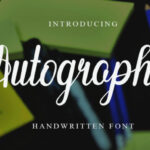 Autography Font - Featured Image