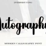 Autography Font - Featured Image