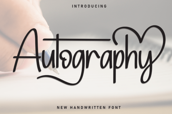 Autography Font - Featured Image
