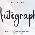 Autography Font - Featured Image