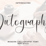 Autography Font - Featured Image