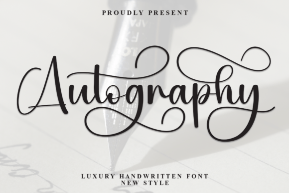 Autography Font - Featured Image