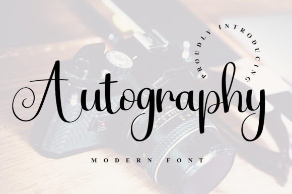 Autography Font - Featured Image