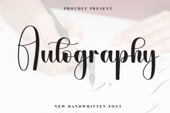 Autography Font - Featured Image