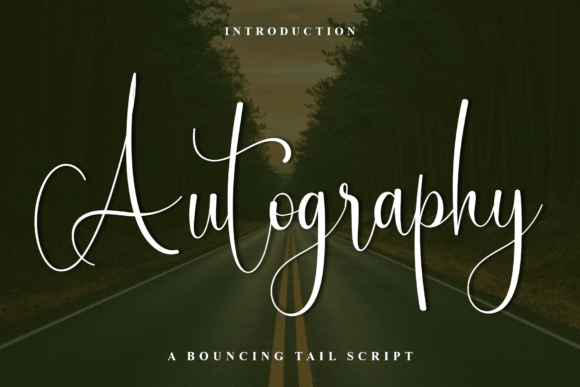 Autography Font - Featured Image