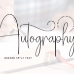 Autography Font - Featured Image