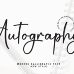 Autography Font - Featured Image