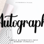 Autography Font - Featured Image