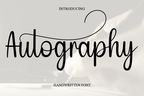 Autography Font - Featured Image